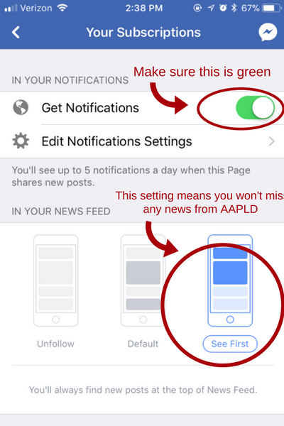 notifications